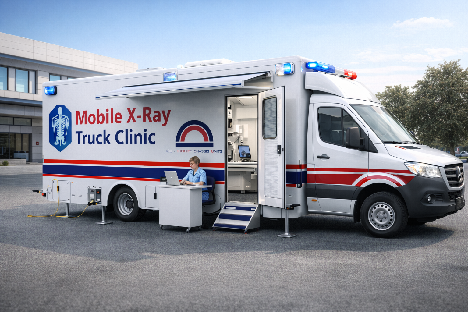 Cliniques mobiles de radiologie sur camion : Apporter des diagnostics de pointe en première ligne
