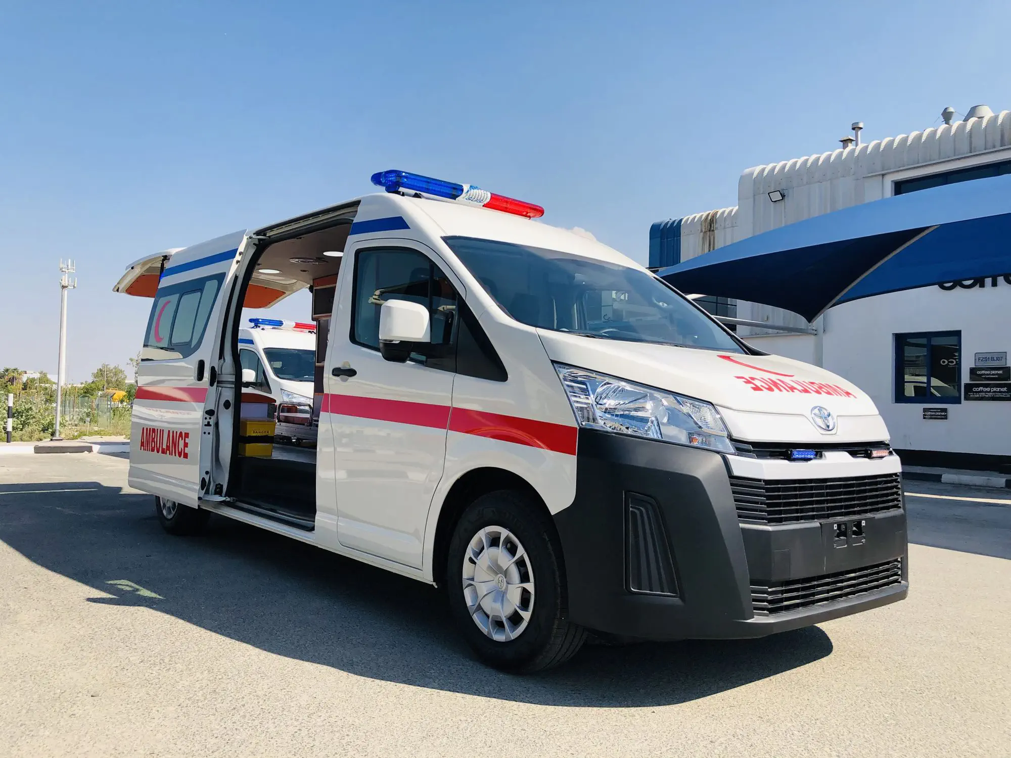 Prix de l'ambulance Toyota Hiace