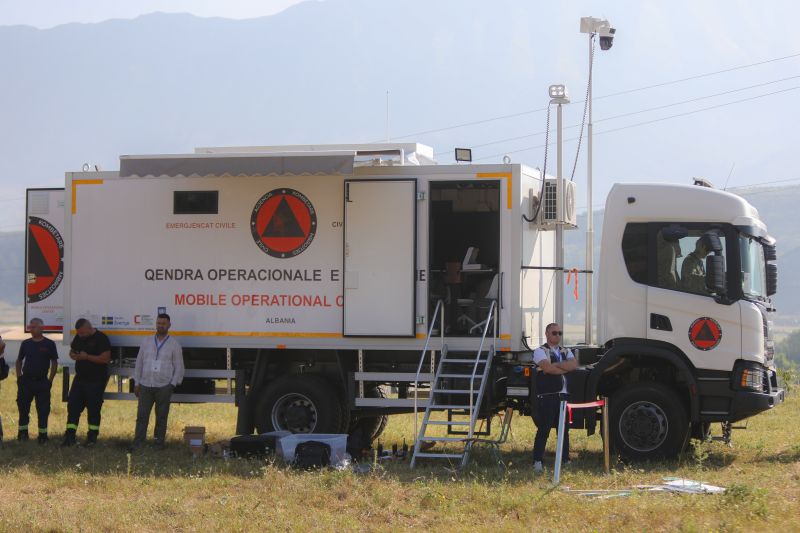 Military Mobile Command Control Center