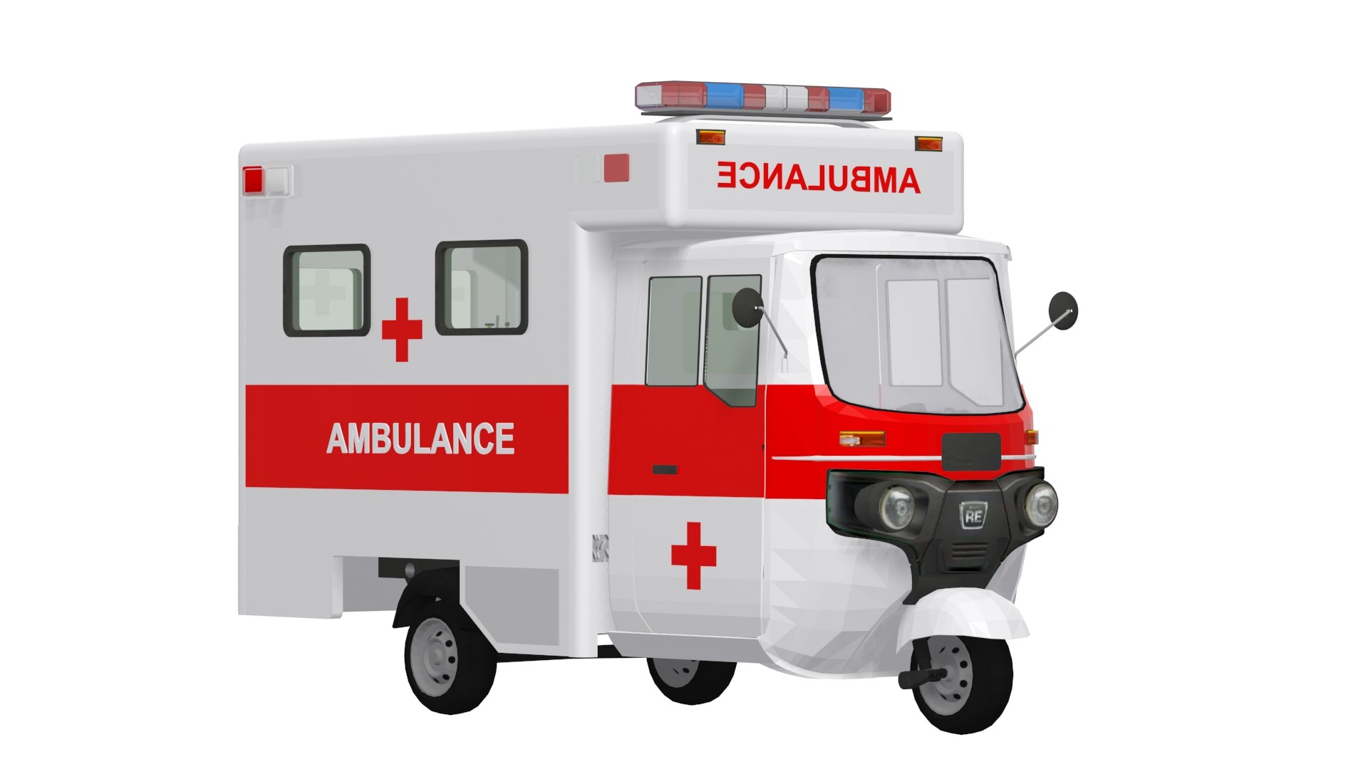 Ambulancia triciclo thumbnail 4