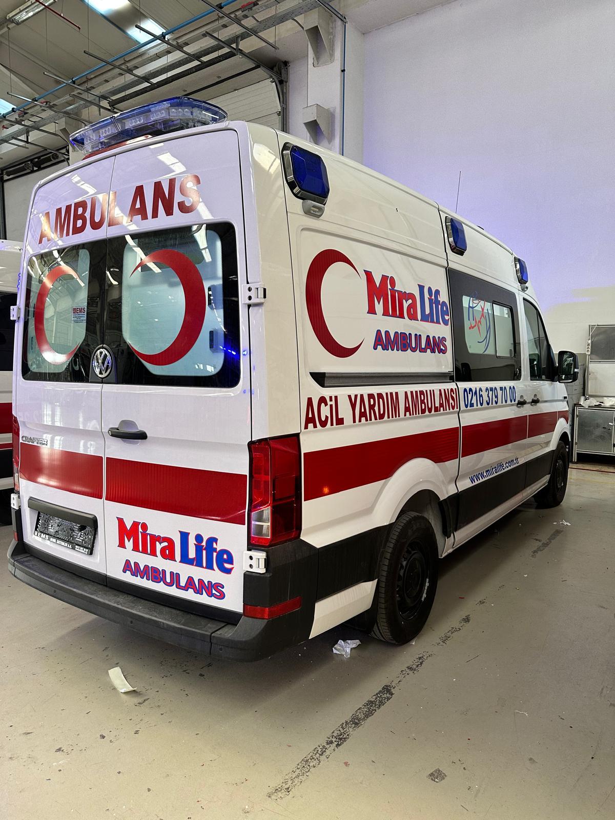 Ambulancia Volkswagen Crafter thumbnail 4