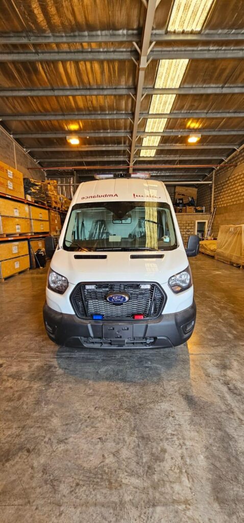 EN 1789 Certificate for Ford Transit Ambulance