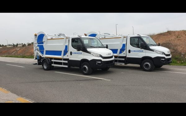 Mono Blok Garbage Truck