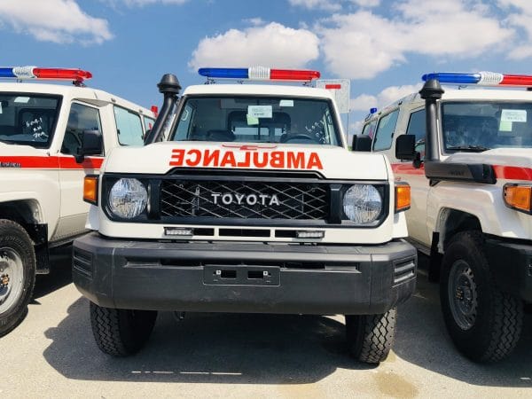 Ambulancia Toyota Land Cruiser - LC 78 V6