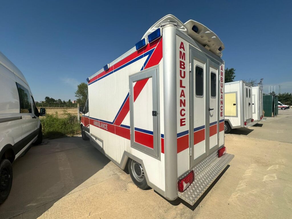 Mercedes Box Type Ambulance Manufactured in Turkey