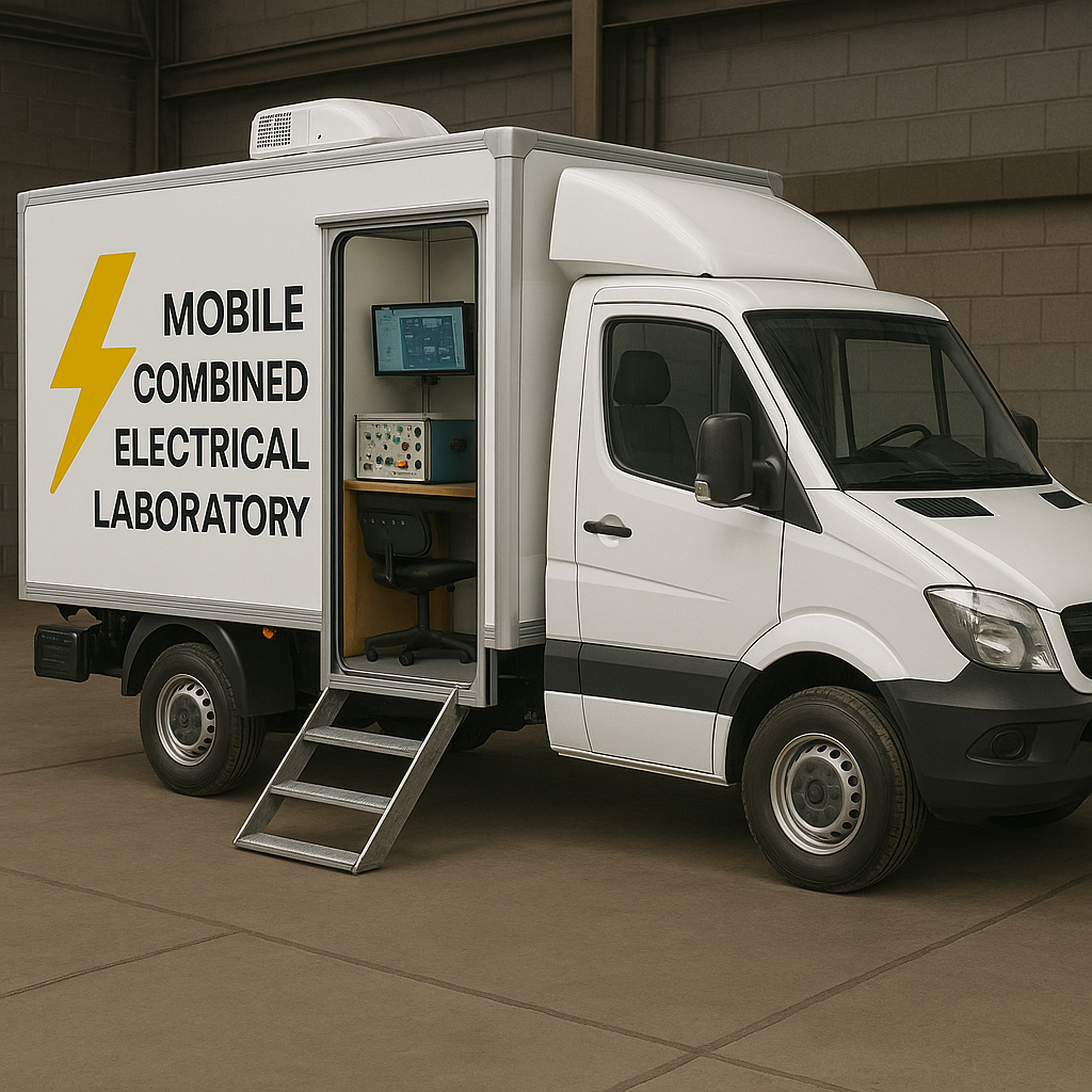 Mobile Combined Electrical Laboratory on a 4×4 Chassis