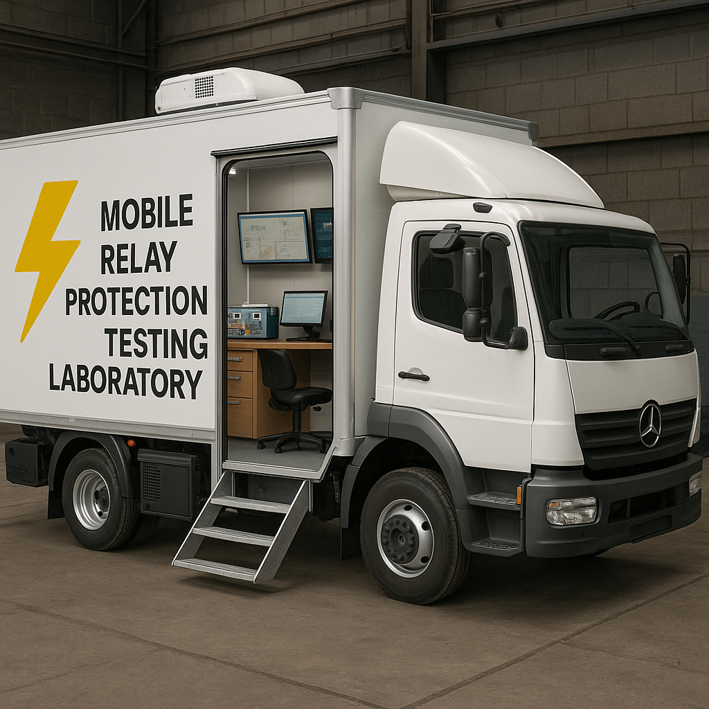 Mobile Relay Protection Testing Laboratory