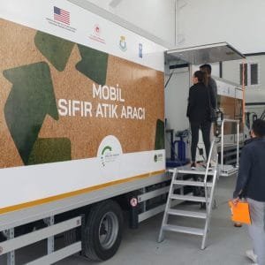 Véhicule mobile zéro déchet