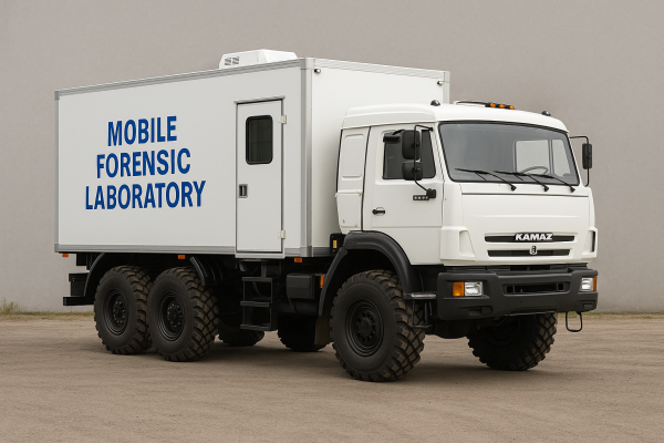 Mobile Forensic Laboratory – KAMAZ 43118 Chassis