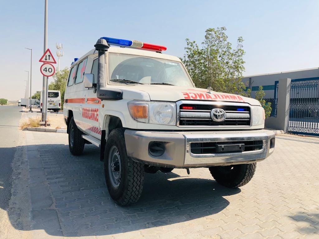 Toyota Ambulances - Toyota Hiace and Toyota Land Cruiser