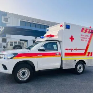 Toyota Hilux Ambulance Single Cab Box