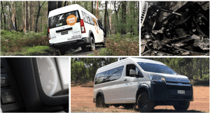 Hiace 300 4x4 Conversión 4x4 permanente