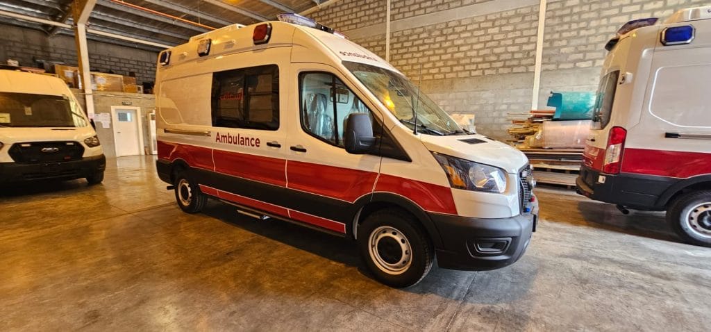 Ford Transit EN1789 certified ambulance