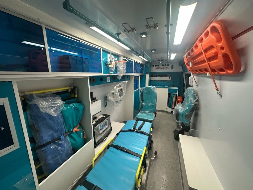 Mercedes-Benz Sprinter ICU Ambulance Nigeria Shell