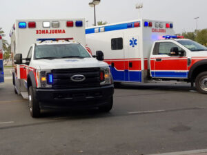 Ambulance Ford F-350 – Type III USI | Infinity Chassis Units | Véhicule de Soins Intensifs de Niveau Avancé (ALS)