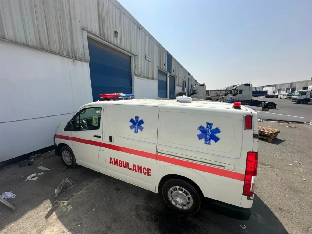 Toyota Hiace Standard Roof Ambulance Price