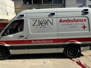 Mercedes benz sprinter ambulance BLS specification exterior