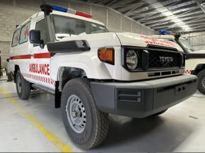 Armored Land Cruiser Ambulance