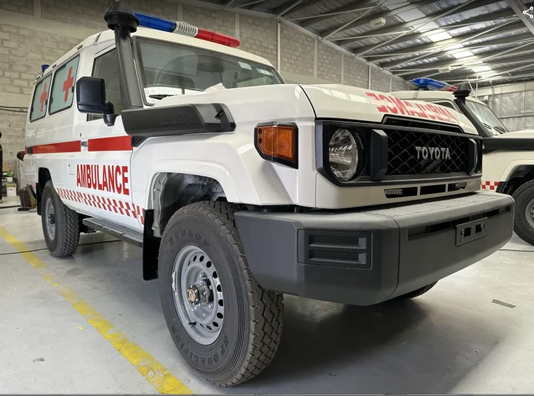 Armored Land Cruiser Ambulance