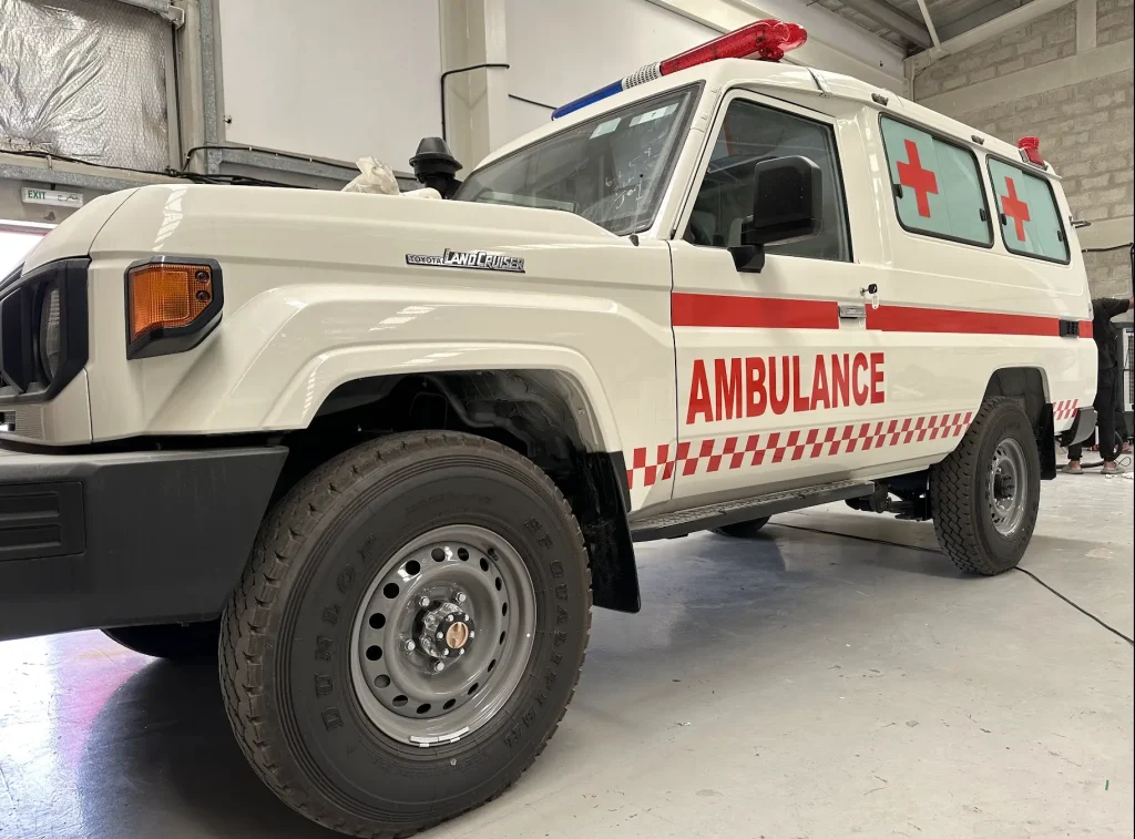 4x4 ambulance Nigeria – Land Cruiser for rural healthcare access