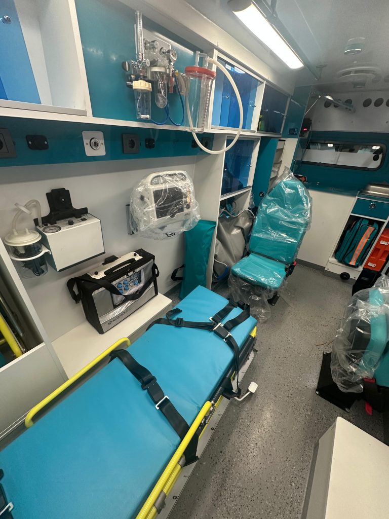 Mercedes Sprinter ICU Ambulance Patient Compartment