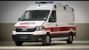 Скорая помощь на базе шасси MAN 