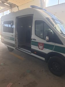 Véhicule de Transport de Détenus Haute Sécurité