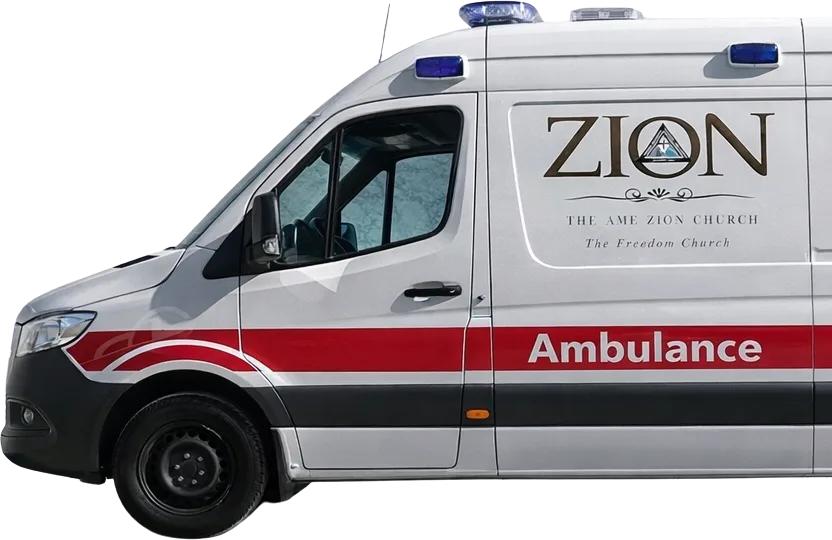 Mercedes ambulance manufactured by Infinity Chassis Units