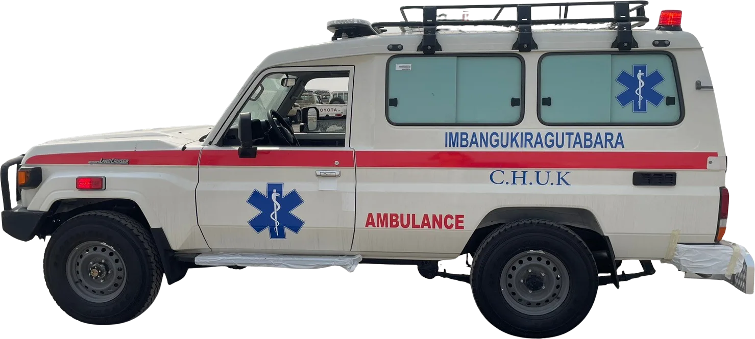 Toyota Land Cruiser ambulance