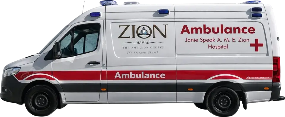 Mercedes ambulance manufactured by Infinity Chassis Units