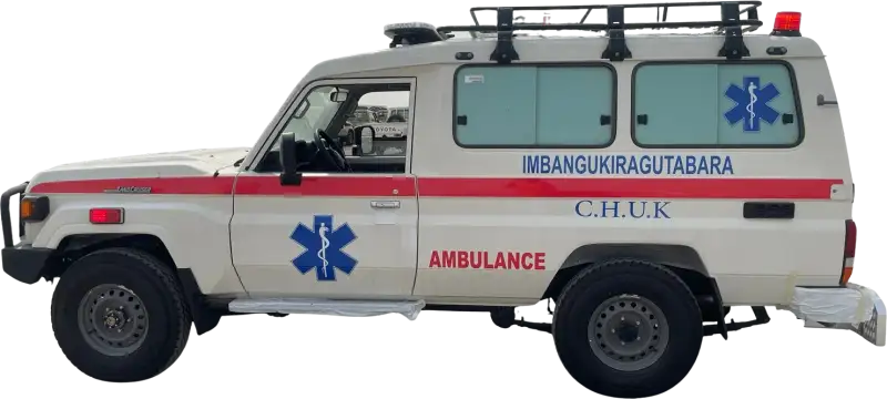 Toyota Land Cruiser ambulance